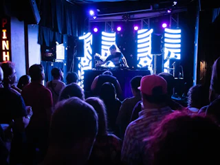 EDM producer and DJ LP Giobbi performs a set at the Pinhook during Moogfest.