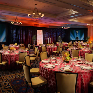 The event space at the Washington Duke Inn in Durham, NC.