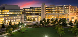 Duke Clinic, Duke Cancer Center and Duke Medicine Pavilion.